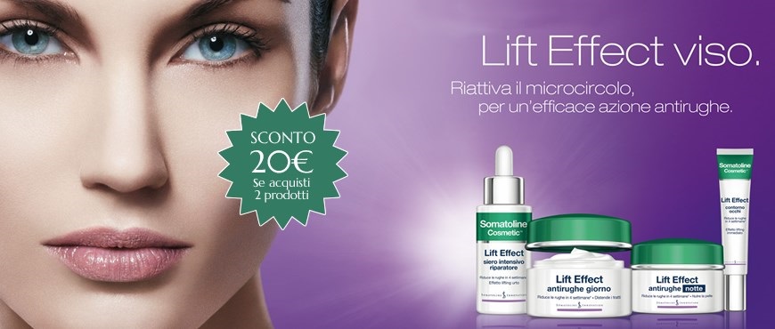 Somatoline Lift Effect Viso - Promo - Farmacia Orlando Roma